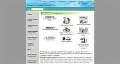 Desktop Screenshot of pressurecooker-canner.com
