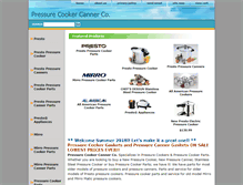 Tablet Screenshot of pressurecooker-canner.com